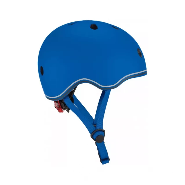 GLOBBER Шлем защитный детский EVO LIGHTS (синий, с фонариком, 45-51 см) - 4