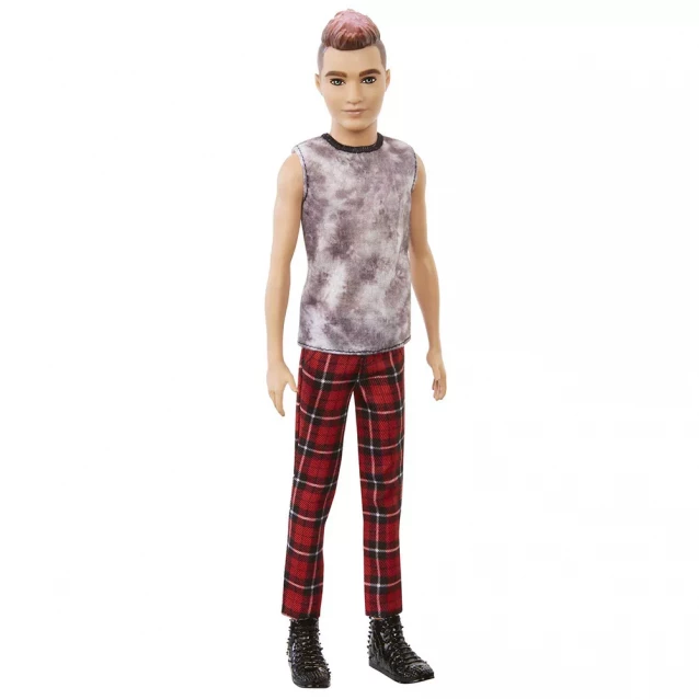 Лялька Barbie Модник Кен у клітчастих штанах (GVY29) - 1