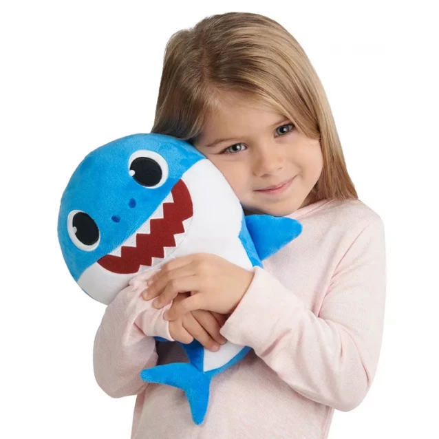 BABY SHARK Интерактивная мягкая игрушка - ПАПА АКУЛЕНКА - 3
