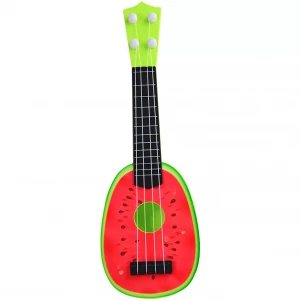 Іграшка гітара арт. 77-06B1, кавун, у коробці 41.5×15×5.3 см дитяча іграшка