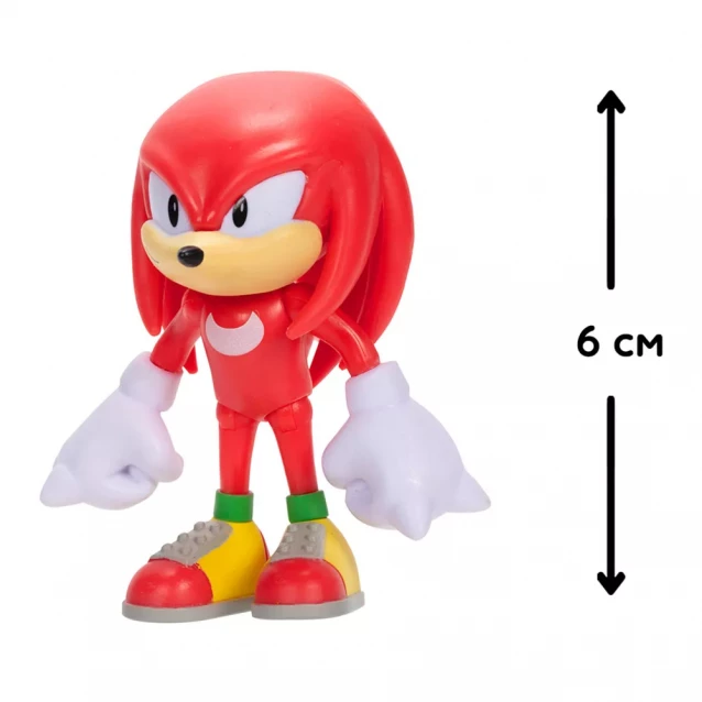 Фигурка с артикуляцией Sonic the Hedgehog Классический Наклз 6 см (41436i) - 3