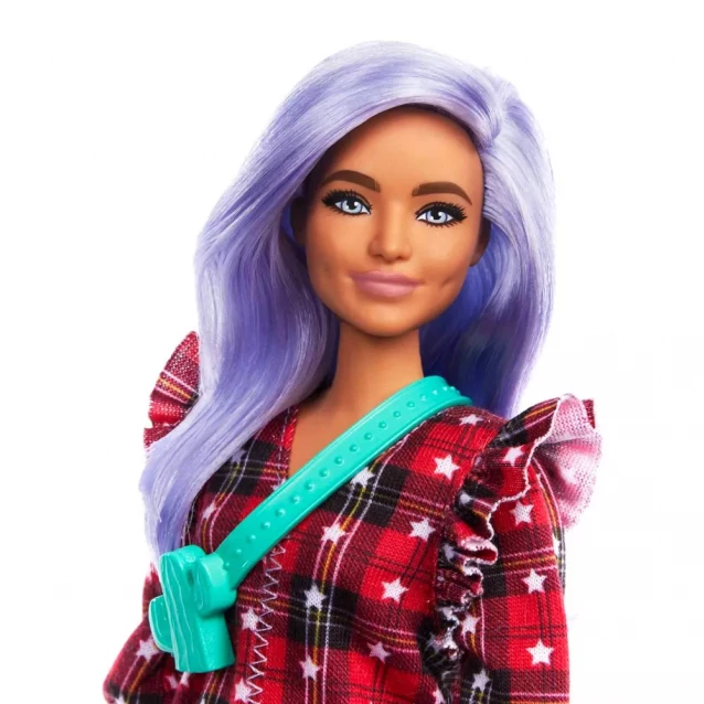Лялька Barbie Модниця у клітчастій сукні (GRB49) - 3