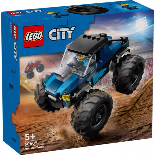 Конструктор LEGO City Синий грузовик-монстр (60402) - 1