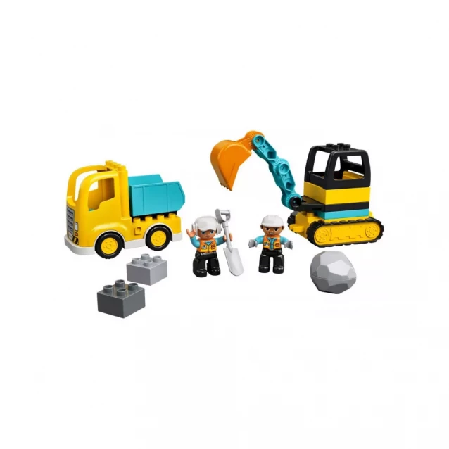 Конструктор LEGO Duplo Вантажівка та гусеничний екскаватор (10931) - 3