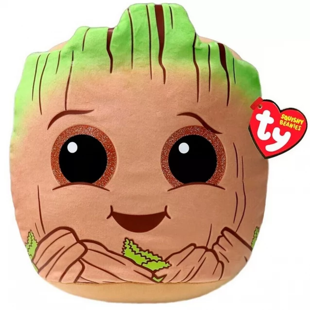 Мягкая игрушка TY Squish-a-boos Groot 40 см (39349) - 1
