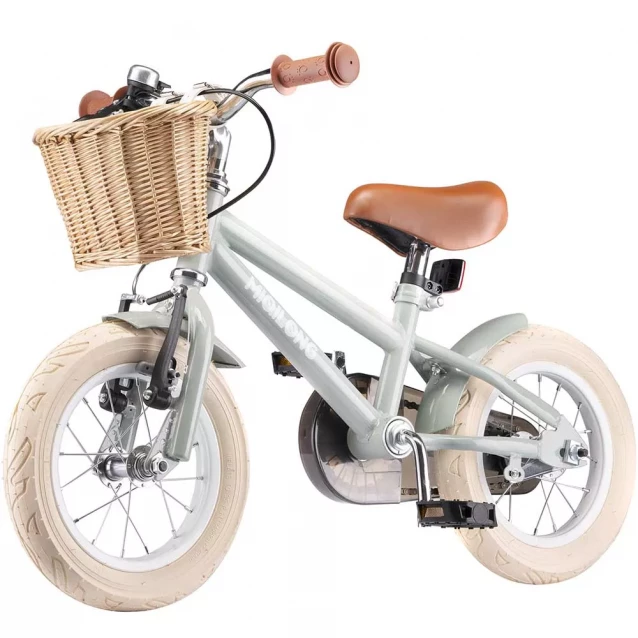 Детский велосипед Miqilong RM 12" Оливковый (ATW-RM12-OLIVE) - 5
