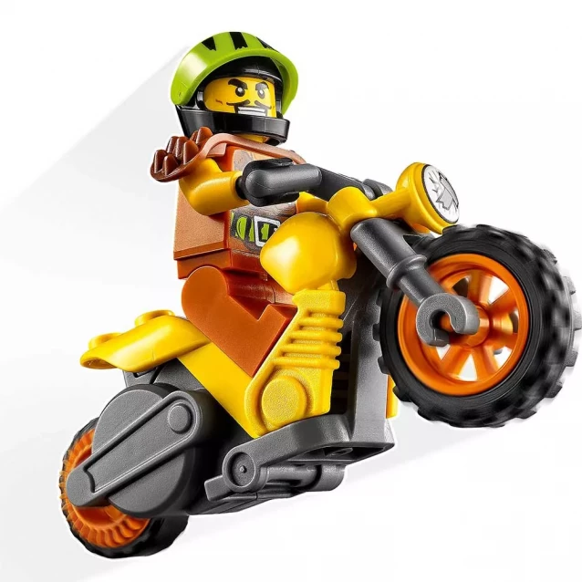 Конструктор LEGO CITY STUNTZ Разрушительное каскадёрский мотоцикл (60297) - 4