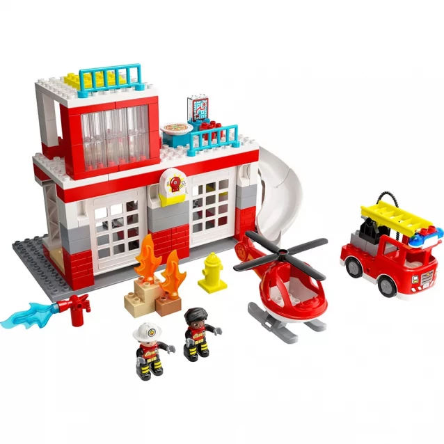 Конструктор LEGO Duplo Пожежна станція та вертоліт (10970) - 3