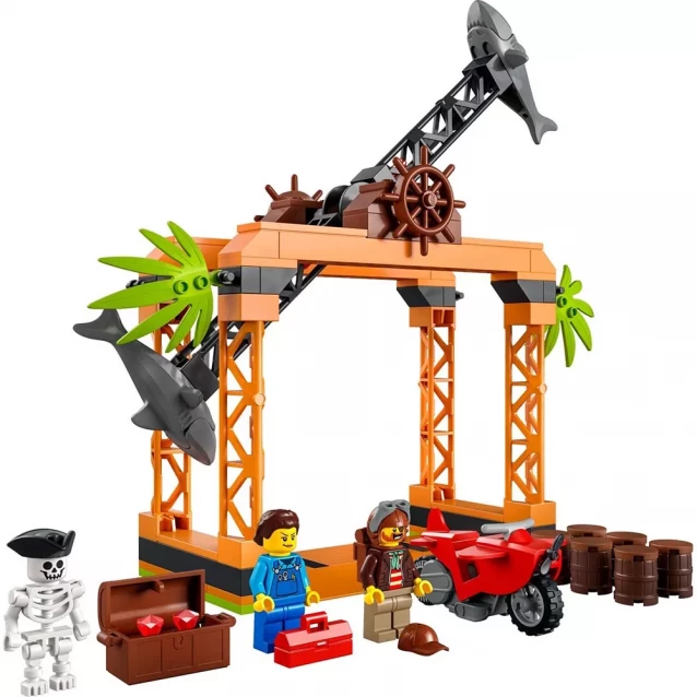 Конструктор Lego City Stuntz Каскадерське завдання «Напад Акули» (60342) - 3