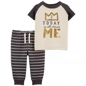 Комплект кофта та штани для хлопчика Carter's 72-76 см (1N089810_12M) - для дітей