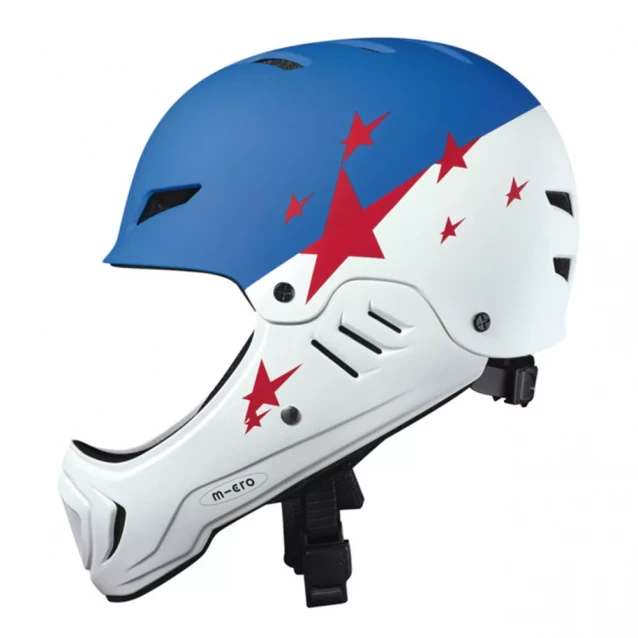 Захисний гоночний шолом Micro розмір S біло-блакитний (AC2132BX) - 4
