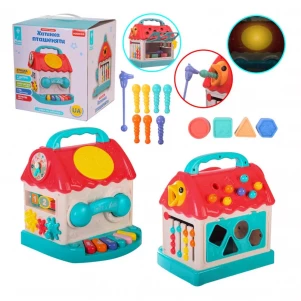 Сортер Країна іграшок Музична хатинка (PL-721-59) для малюків