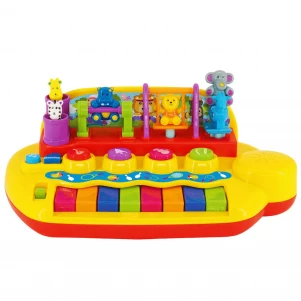 Пианино Kiddi Smart Зверюшки на качелях (63412) для малышей