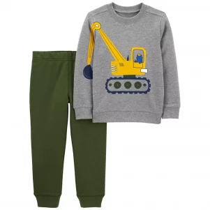 Комплект 2в1 Carter`s кофта з довгим рукавом, штани для хлопчика 99-105 cm (2M698510_4T) - для дітей