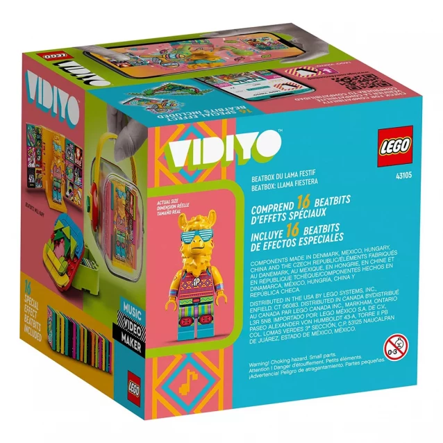 Конструктор LEGO Vidiyo Битбокс Любителя Вечеринок Л.Л.А.М.А (43105) - 7