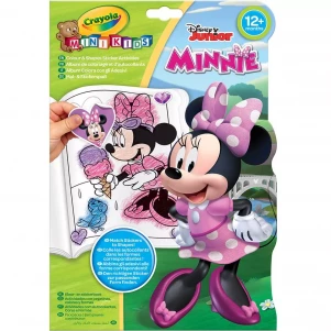 CRAYOLA Mini Kids Набір-розмальовка зі стикерами Minnie Mouse 256399.012 дитяча іграшка