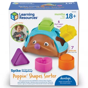 Ігровий набір навчльний Learning Resources - Pop-IT Сортер Їжачок (LER9118) для малюків