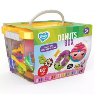 Пластилін Lovin Donuts box (70114) дитяча іграшка