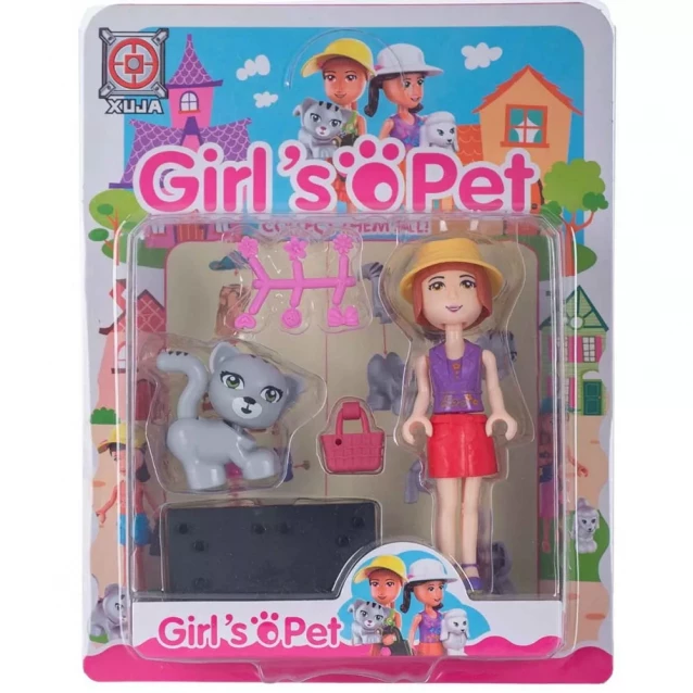 Space Baby Іграшковий набір фігурка-конструктор з аксесуарами серії Girl's Pet в асортименті SB1061 - 1
