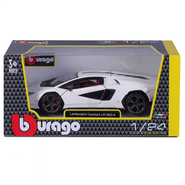 Автомодель Bburago Lamborghini Countach LPI 800-4 1:24 (18-21102) - 7
