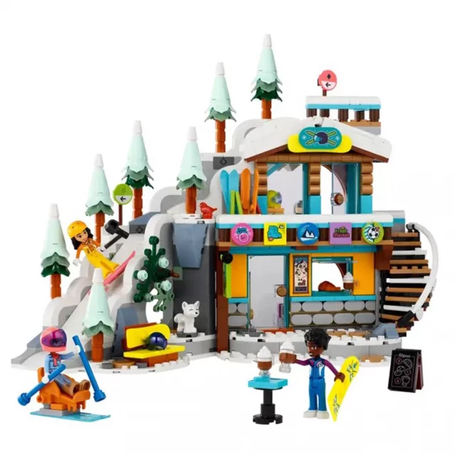 Конструктор LEGO Friends Відпочинок на лижній трасі та кафе (41756) - 3