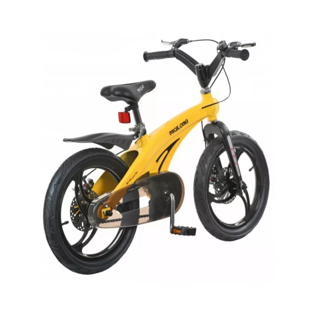 MIQILONG Дитячий велосипед GN Жовтий 16` MQL-GN16-Yellow - 6