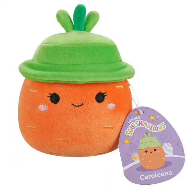 М'яка іграшка Squishmallows Морквинка Кароліна в капелюсі 13 см (SQER01182) - 7