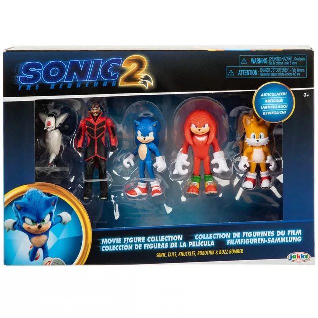 Набор фигурок Sonic the Hedgehog Соник и друзья 6 см (412684) - 1