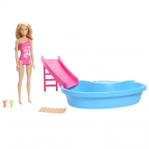 Кукла Barbie Развлечения у бассейна (HRJ74)  кукла Барби