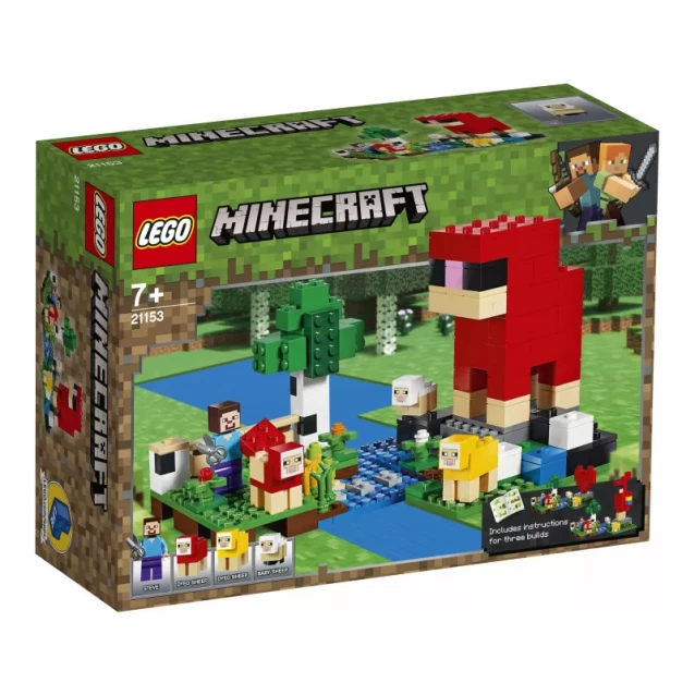Конструктор LEGO Minecraft Ферма Вовни (21153) - 1