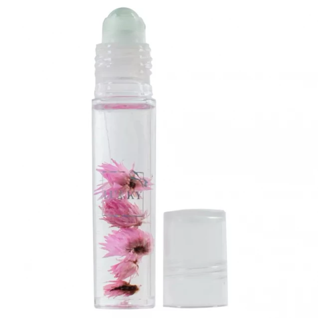 Масло-блеск для губ Lukky Aqua Fleur с розовыми цветами (T22004) - 2