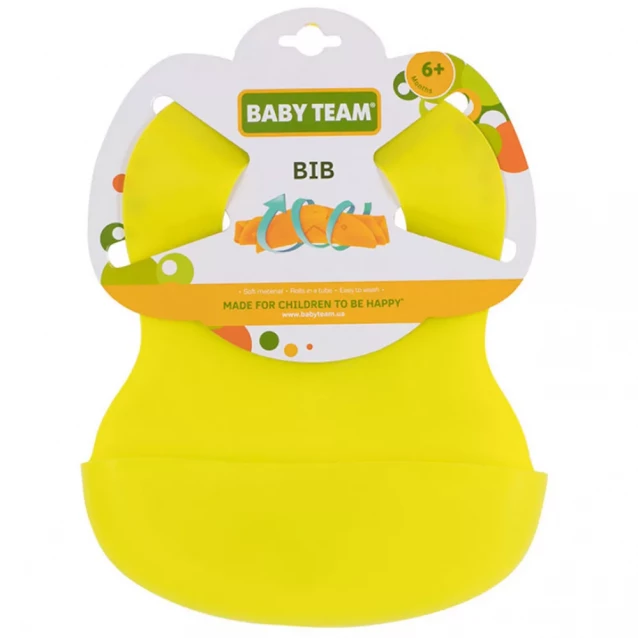 Нагрудник Baby Team в ассортименте (6500) - 2