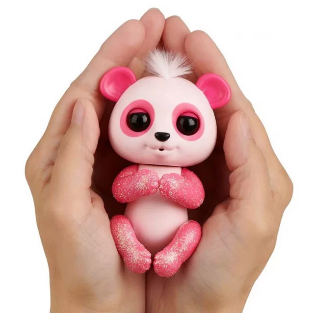 Fingerlings Інтерактивна ручна панда рожева - 3