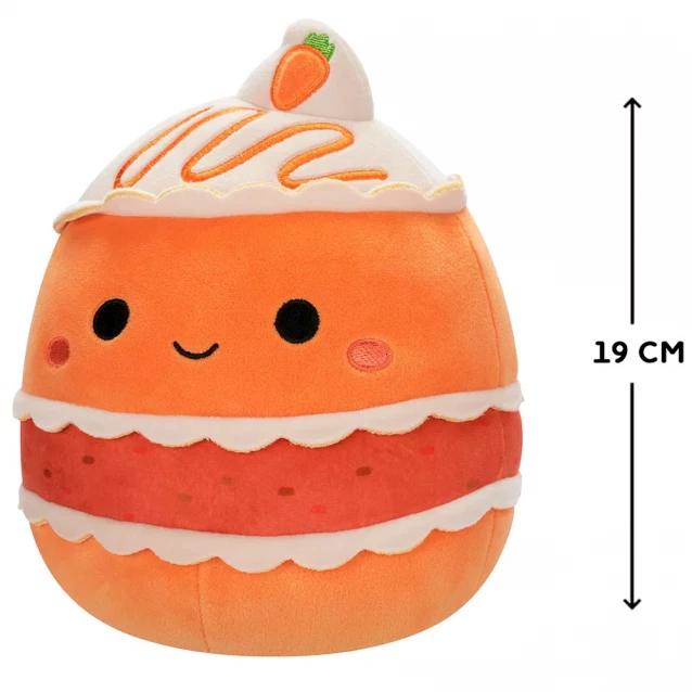 Мягкая игрушка Squishmallows Морковный Тортик 19 см (SQER00835) - 2