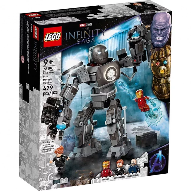 Конструктор LEGO Железный Человек Железный Торговец Сие Хаос (76190) - 1