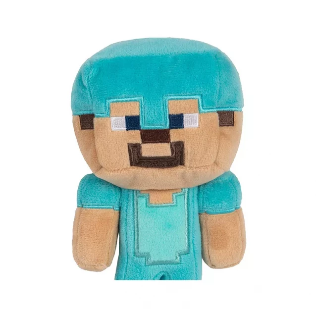 JINX Minecraft Плюшевая игрушка Happy Explorer Diamond Steve Plush-N / A-Blue - 2