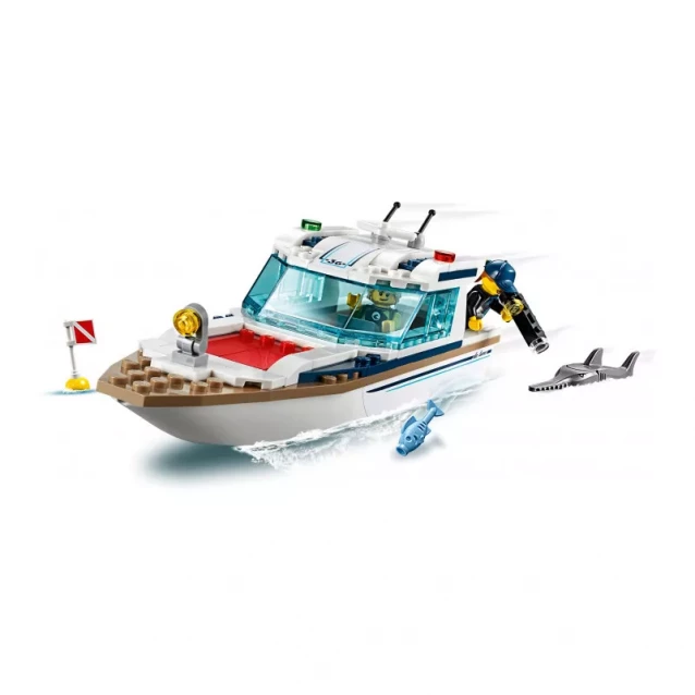 Конструктор LEGO City Яхта Для Дайвинга (60221) - 8