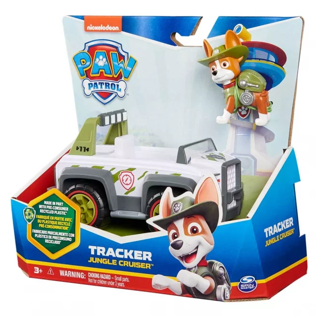 Рятівний автомобіль Paw Patrol з водієм Трекер (SM16775/7106) - 2