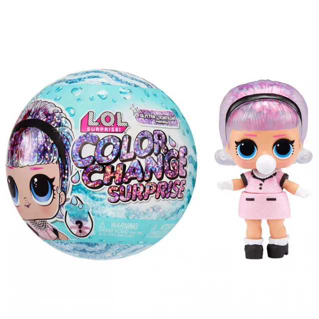 Лялька L.O.L. Surprise! серії «Glitter Color Change» - Сюрприз в асорт (585299) - 1