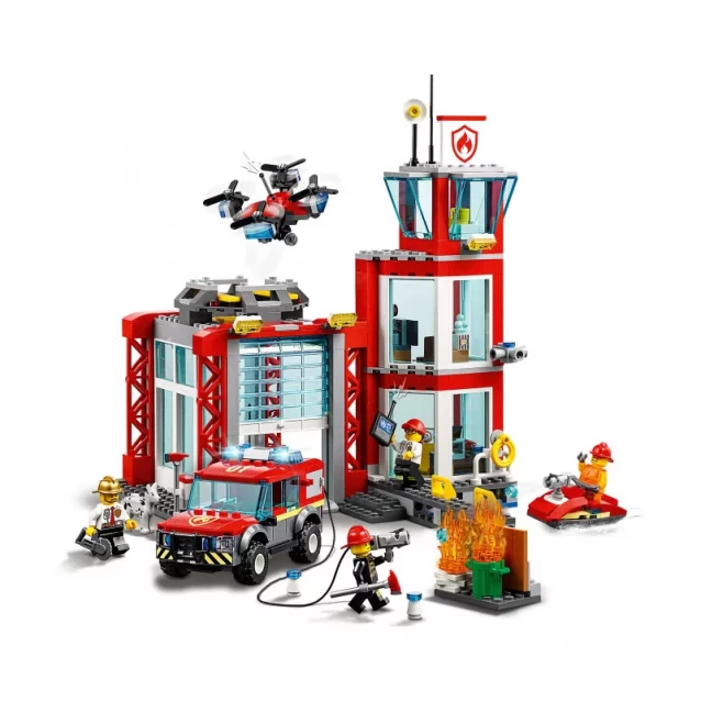 Конструктор LEGO City Пожежне депо (60215) - 8