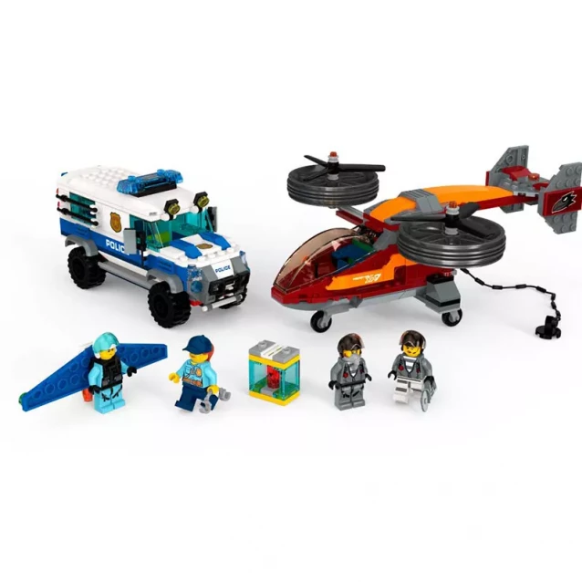 Конструктор LEGO City Воздушная Полиция: Похищение Бриллианта (60209) - 4