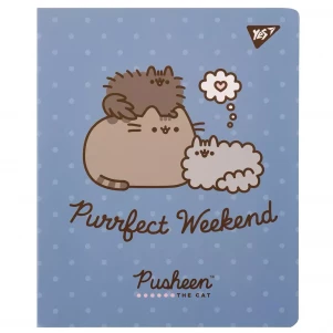 Блокнот Yes Pusheen А5 50 арк спіраль клітинка (151881) дитяча іграшка