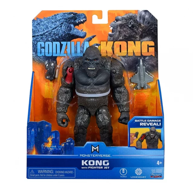 Фигурка Godzilla vs. Kong - Конг с истребителем 15 см (35304) - 6