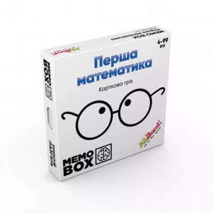 JOY BAND Настільна гра MemoBox Перша Математика MB0001 дитяча іграшка