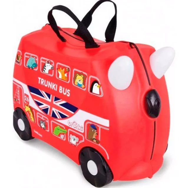 TRUNKI Детская чемодан для путешествий "Boris Bus" - 1