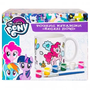 Набір для творчості My Little Pony Розпис кераміки Веселі поні (122077) дитяча іграшка