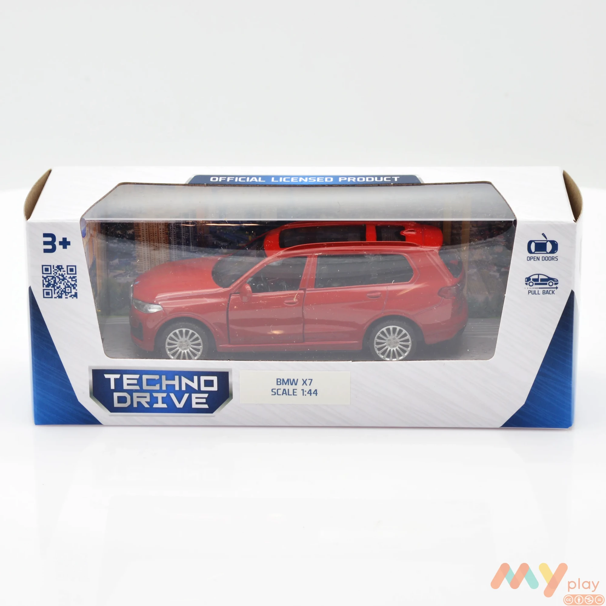 Автомодель TechnoDrive BMW X7 червона (250271) - ФОТО в 360° - 1