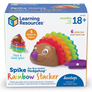 Іграшка розвиваюча Learning Resources Spike The Fine Motor Hedgehog Їжачок Спайк різнокольоровий (LER9105) для малюків