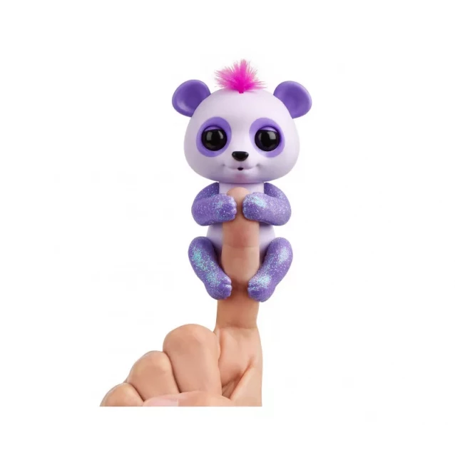 Fingerlings Інтерактивна ручна панда фіолетова - 2