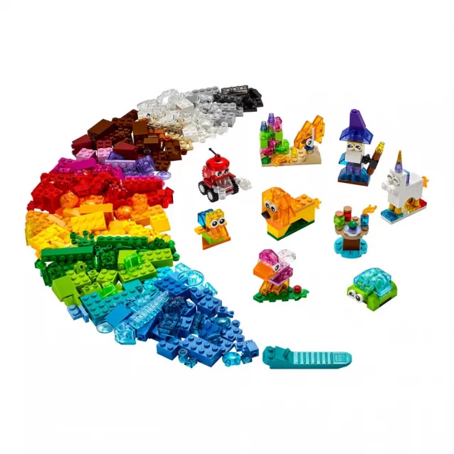 Конструктор LEGO Classic Прозорі кубики для творчості (11013) - 3